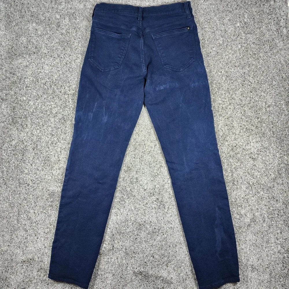 Banana Republic Pants Mens 30x32 Navy Blue Slim Stretch Chino EUC MSRP 140